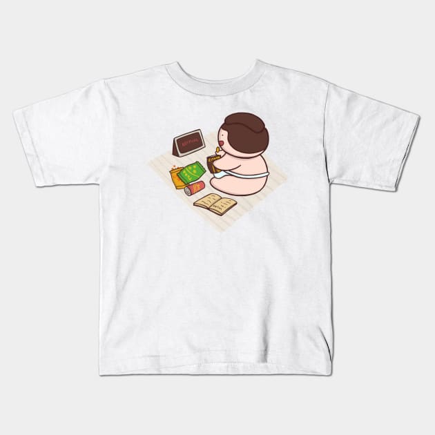 Social Distancing Kids T-Shirt by PNKid